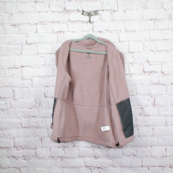 LL Bean Women's Mountain Classic Fleece Jacket Pink Size M - Picture 9 of 10